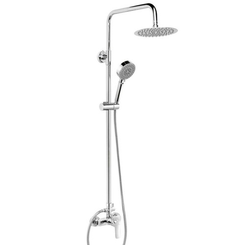 Columna Ducha Monomando Sayro Cromo Aquassent