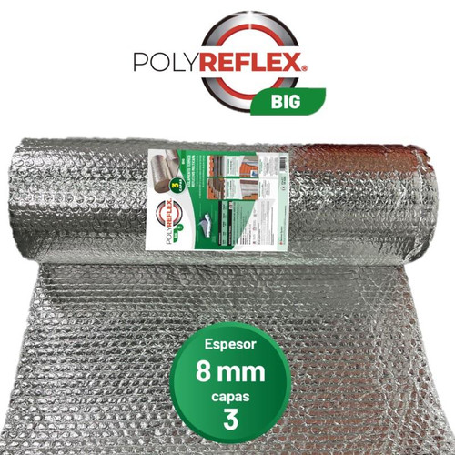 Rollo Polyreflex Big 8mm 3 Capas 1.20x15M