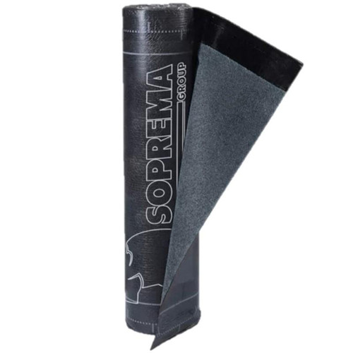 Rollo Tela Asfáltica Pizarra Morterplas APP FV 4KG