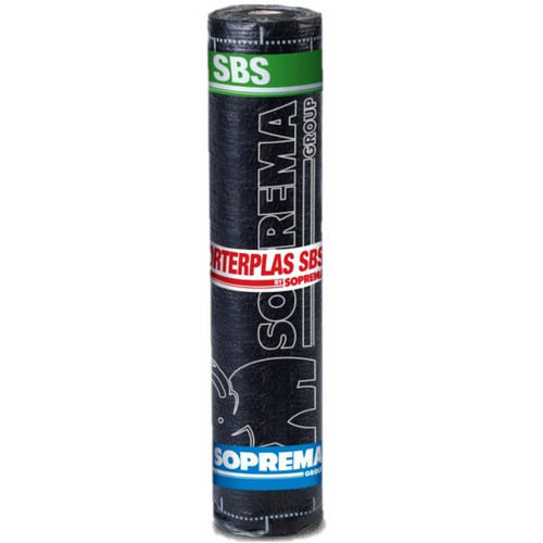 Rollo Tela Asfática Elastómera Morterplas SBS