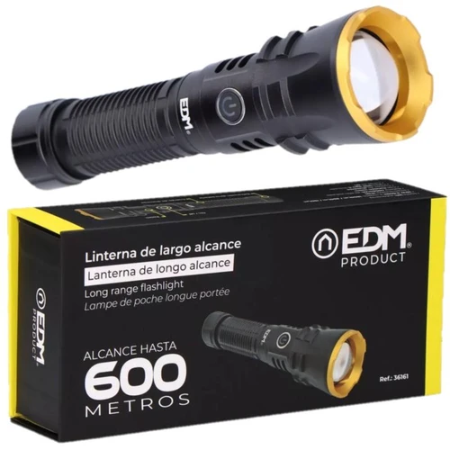 Linterna Led Largo Alcance 1800LM