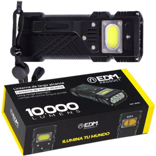 Linterna Led Largo Alcance 10000LM