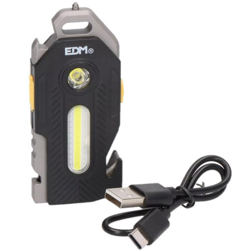 Linterna Seguridad 6 en 1 2 Leds 7W+2.5W