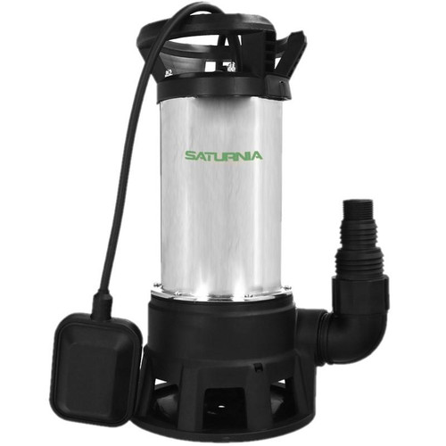 Bomba Sumergible Aguas Sucias Saturnia 1300W