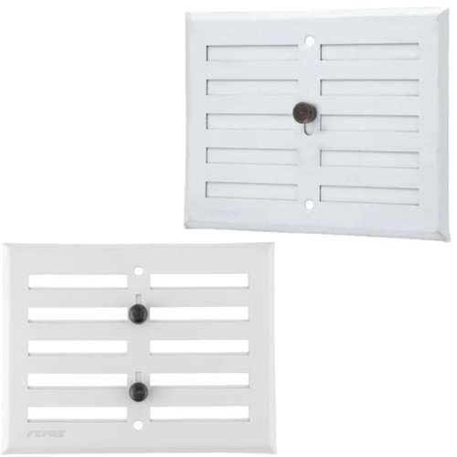 Rejilla Regulable Aluminio Blanco 0.8 17x13