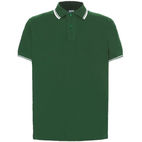 Polo Pora210 Verde-Blanco JHK