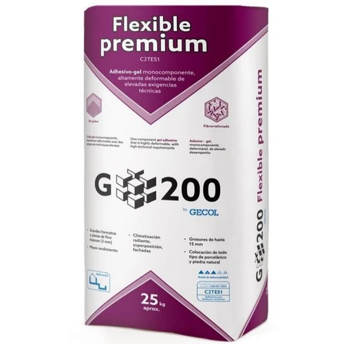 Saco Pegamento G200 Flexible Premium C2TES1 Blanco 25KG