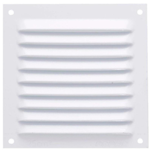 Rejilla Atornillar Aluminio Blanco 0.6