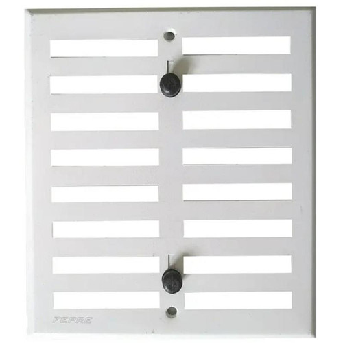 Rejilla Regulable Aluminio Blanco 0.8