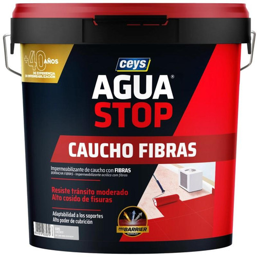 Aguastop Caucho Fibras Ceys 1KG