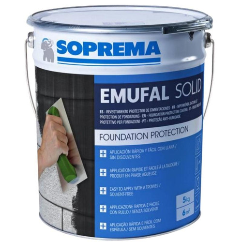 Bote Emulsión Asfáltica Emufal Solid
