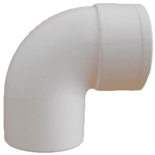 Codo PVC Macho-Hembra 90º