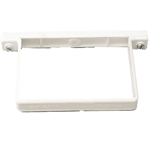 Abrazadera Rectangular Blanco