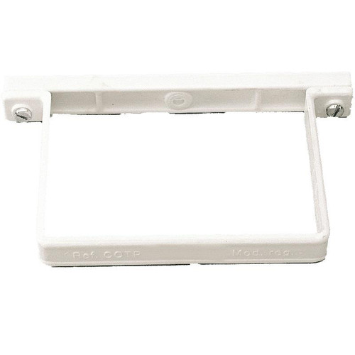 Abrazadera Rectangular Blanco