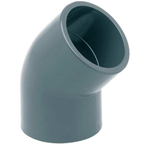 Codo PVC Presión 45º