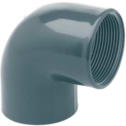 Codo PVC Presión Rosca Hembra 90º