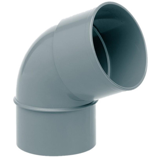 Codo PVC Macho-Hembra 67º