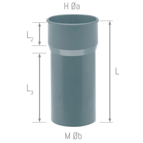 Manguito Alargadera Hembra Interior Tubo