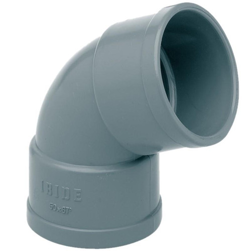 Codo PVC Hembra 67º