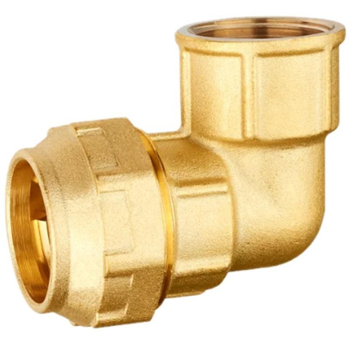 Enlace Acodado Rosca Hembra Latón