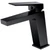 Monomando Lavabo Art Negro Mate Imex
