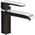 Monomando Lavabo Misuri Negro Aquassent