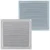 Rejilla Aluminio Plata Con Mosquitera 0.8mm Cuadrada