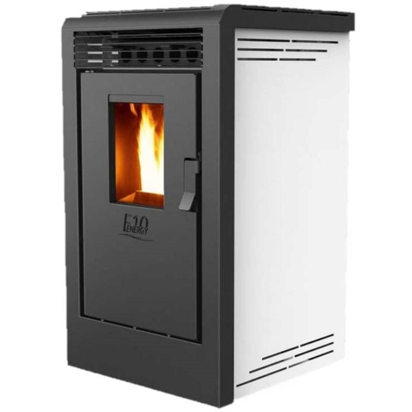 Estufa Pellets Stove Blanca