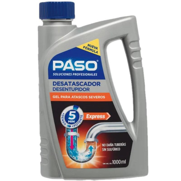 Desatascador Gel Express 1L Paso
