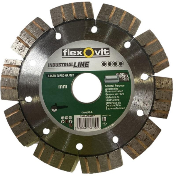 Disco Diamante Laser Turbo Granit Flexovit