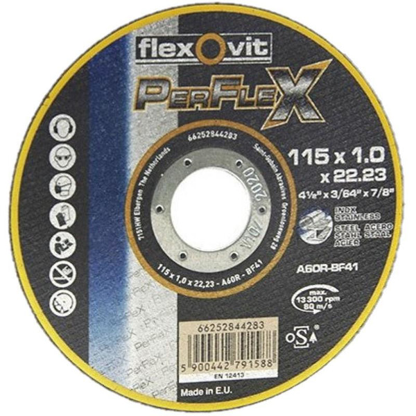 Disco Corte Acero Inox Perflex Flexovit