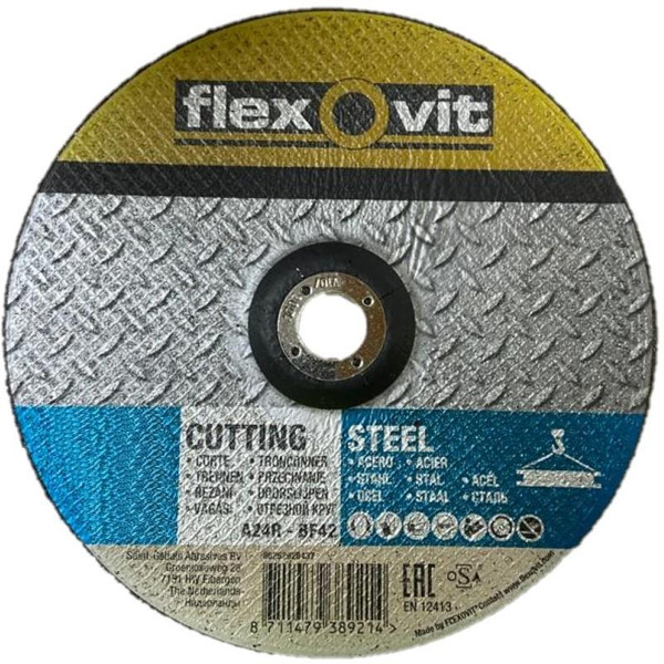 Disco Corte Acero Flexovit