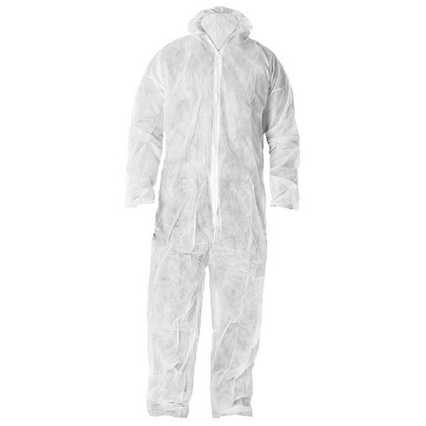 Buzo Polipropileno Blanco 1 Solo Uso