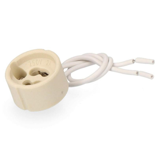 Portalamparas Halogeno GU-10 2A 250V Con Cable