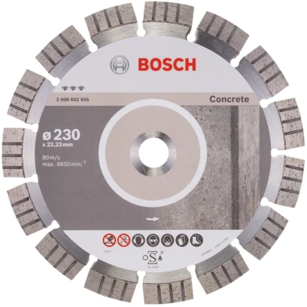 Bosch Disco Diamante Best Concrete Hormigón