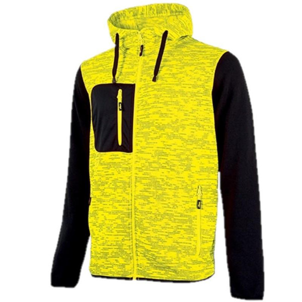 Sudadera Rainbow Amarilla UPower
