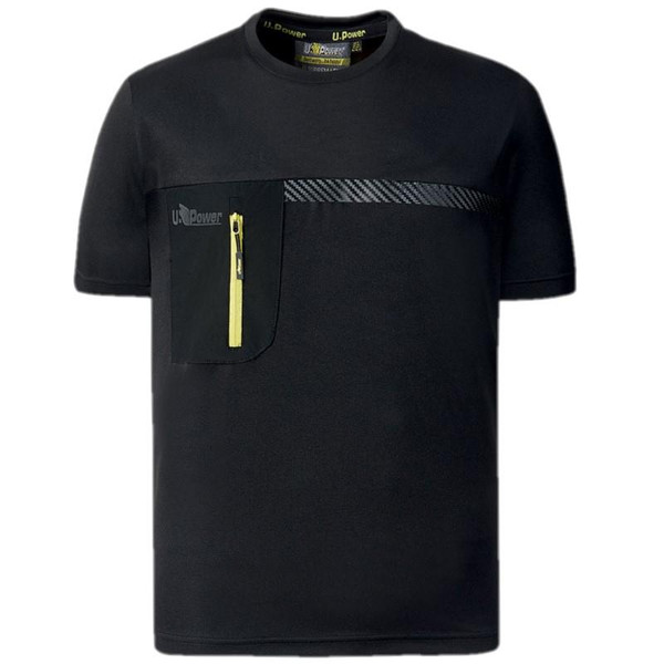 Camiseta Christal Black Carbon UPower
