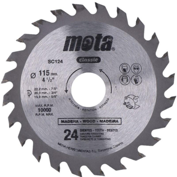 Disco Widia Madera 115 Mota