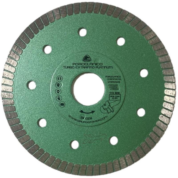 Disco Diamante Turbo Extrafino Porcelánico