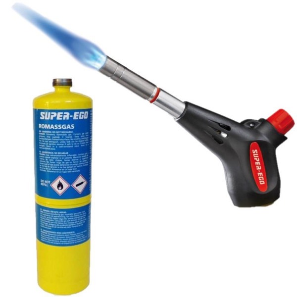 Soplete Power-Fire Compact + Cartucho ROMASSGAS