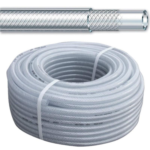 M/L Manguera Transparente Reforzada