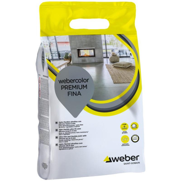 Saco Webercolor Junta Premium Fina