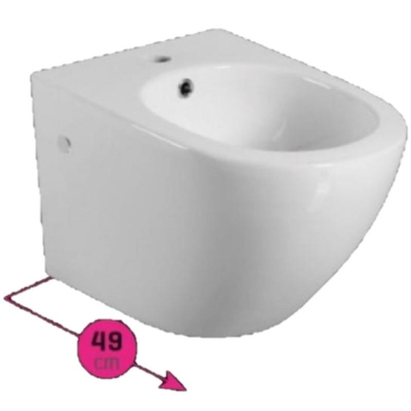 Bidet Purple Suspendido