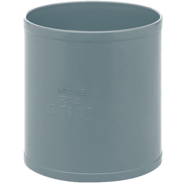 Manguito PVC Hembra Gris Oscuro