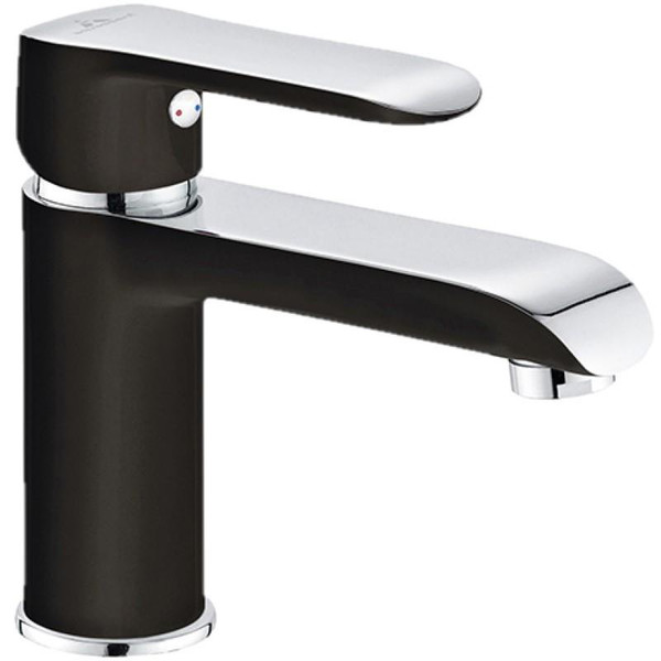 Monomando Lavabo Misuri Negro Aquassent