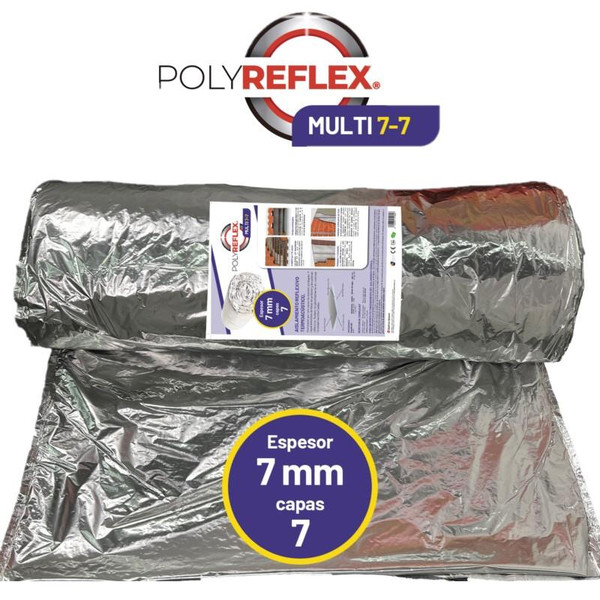 Rollo Polyreflex Multi 7-7 7mm 7 Capas 1.25x20M