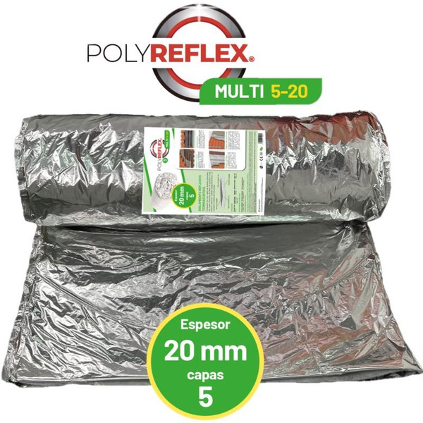 Rollo Polyreflex Multi 5-20 20mm 5 Capas 1.25x12M