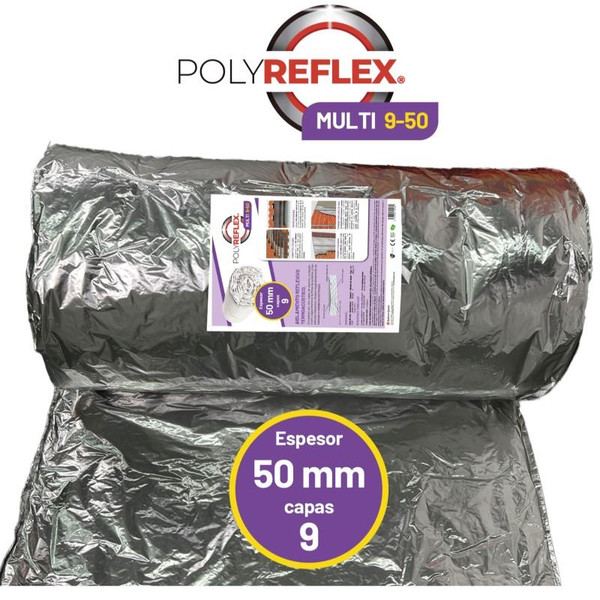 Rollo Polyreflex Multi 9-50 50mm 9 Capas 1.25x12M