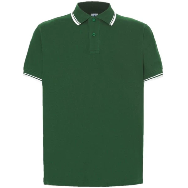 Polo Pora210 Verde-Blanco JHK