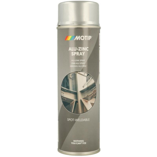 Spray Galvanizado En Frio ZInc-Alu Brillo Motip